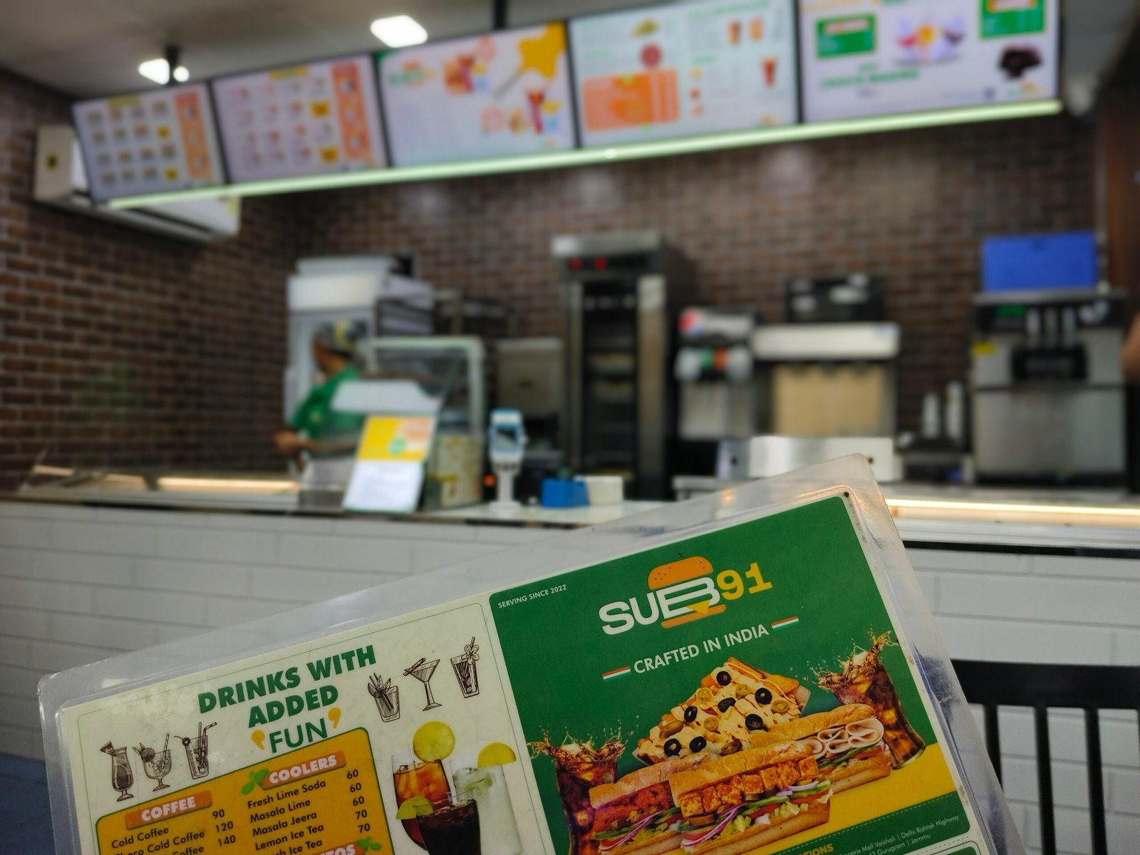 SUB91 Menu