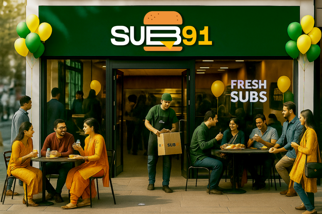 SUB91 Franchise outlet front