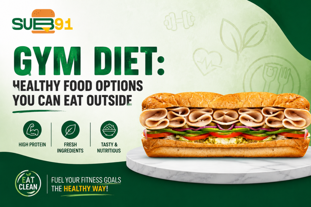 Gym Diet: Healthy Food Options You Can Eat Outside