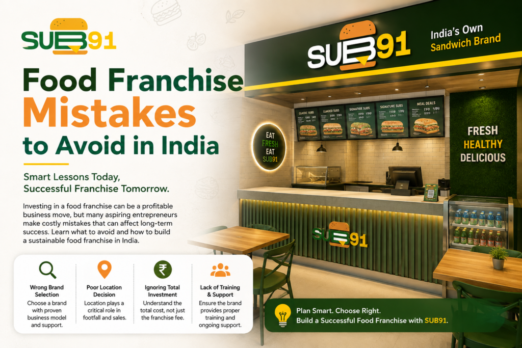 Food Franchise Mistakes to Avoid in India