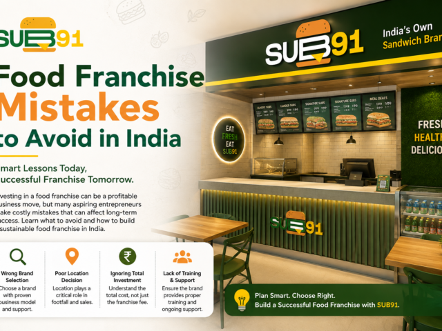 Food Franchise Mistakes to Avoid in India