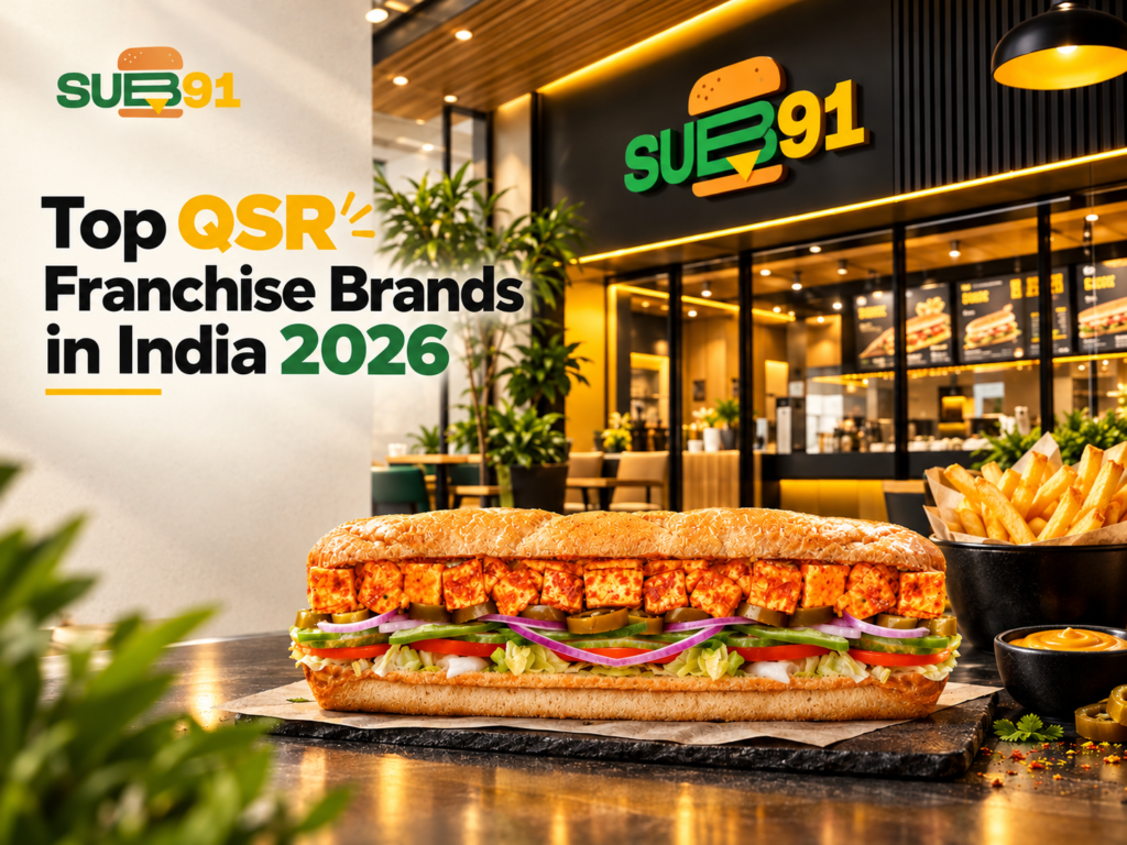 Top QSR Franchise Brands in India 2026 | Sub91